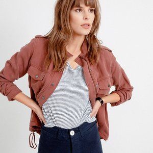 Rails Collins Jacket Burgundy Size M